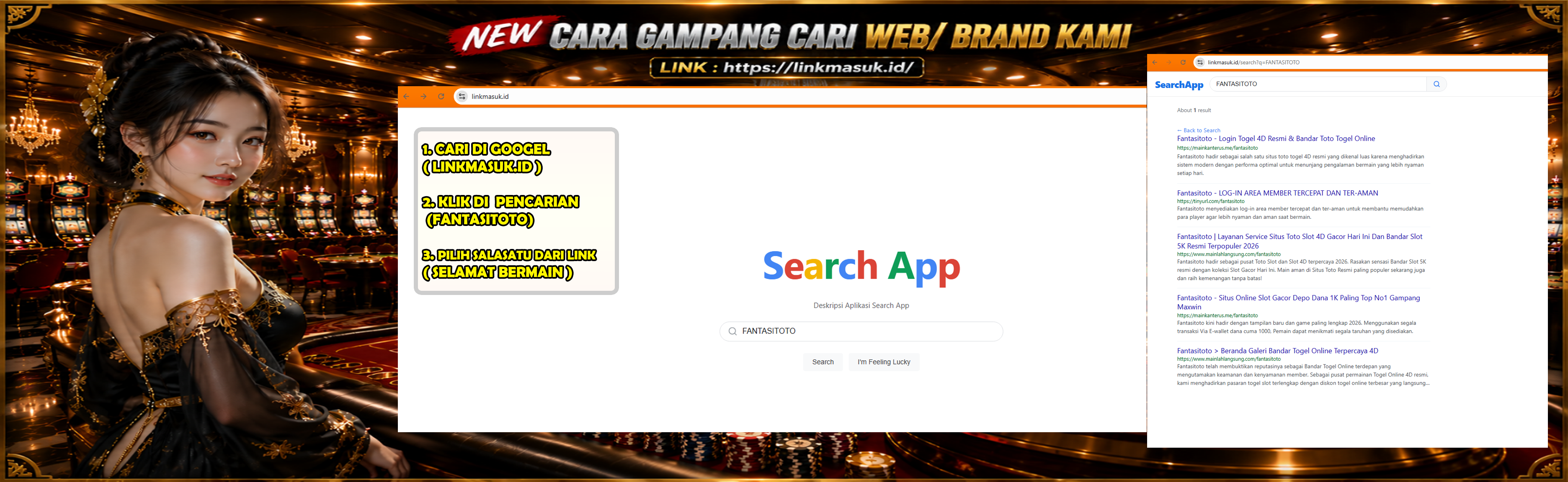 NEW CARA GAMPANG CARI WEB/ BRAND KAMI